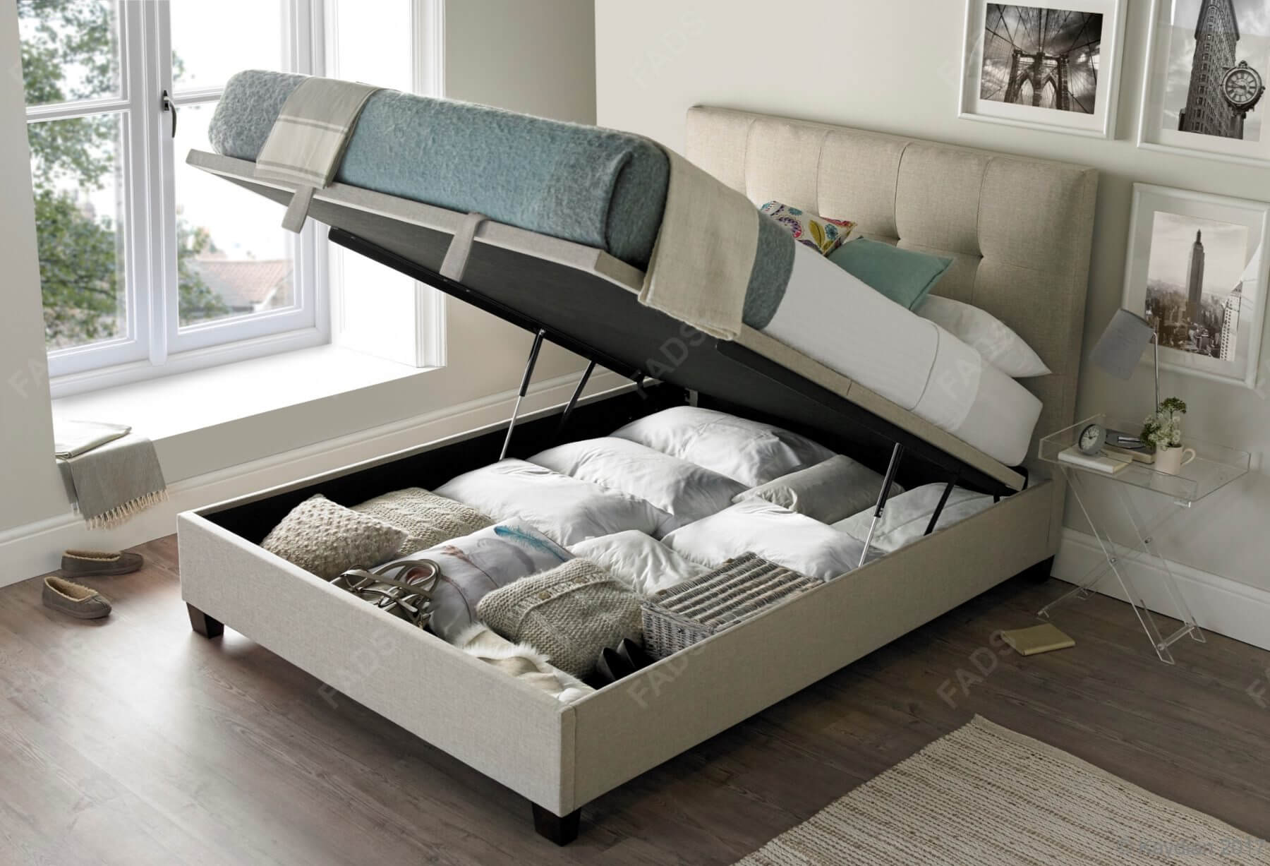 small midcentury sofa bed ottoman