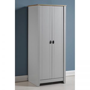 Ludlow White Painted 2 Door Wardrobe | Bedroom Furniture | FADS