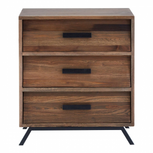 Brooklyn Dark Wood Bedside Table | Bedroom Furniture | FADS