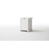 Halifax White Painted 1 Drawer Bedside Table 8