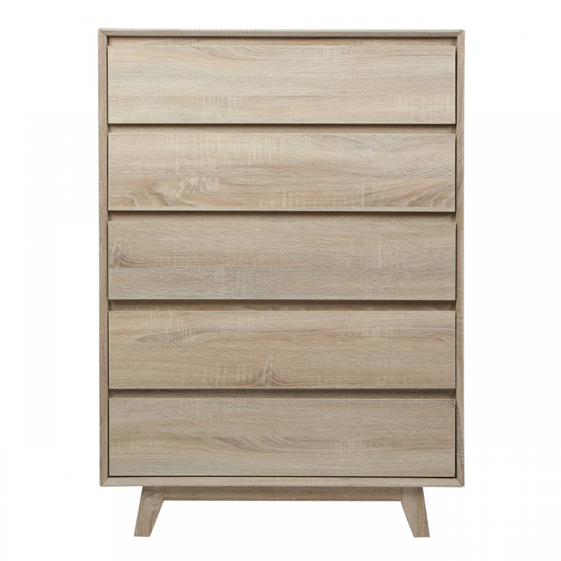 Oak veneer deals chest of drawers