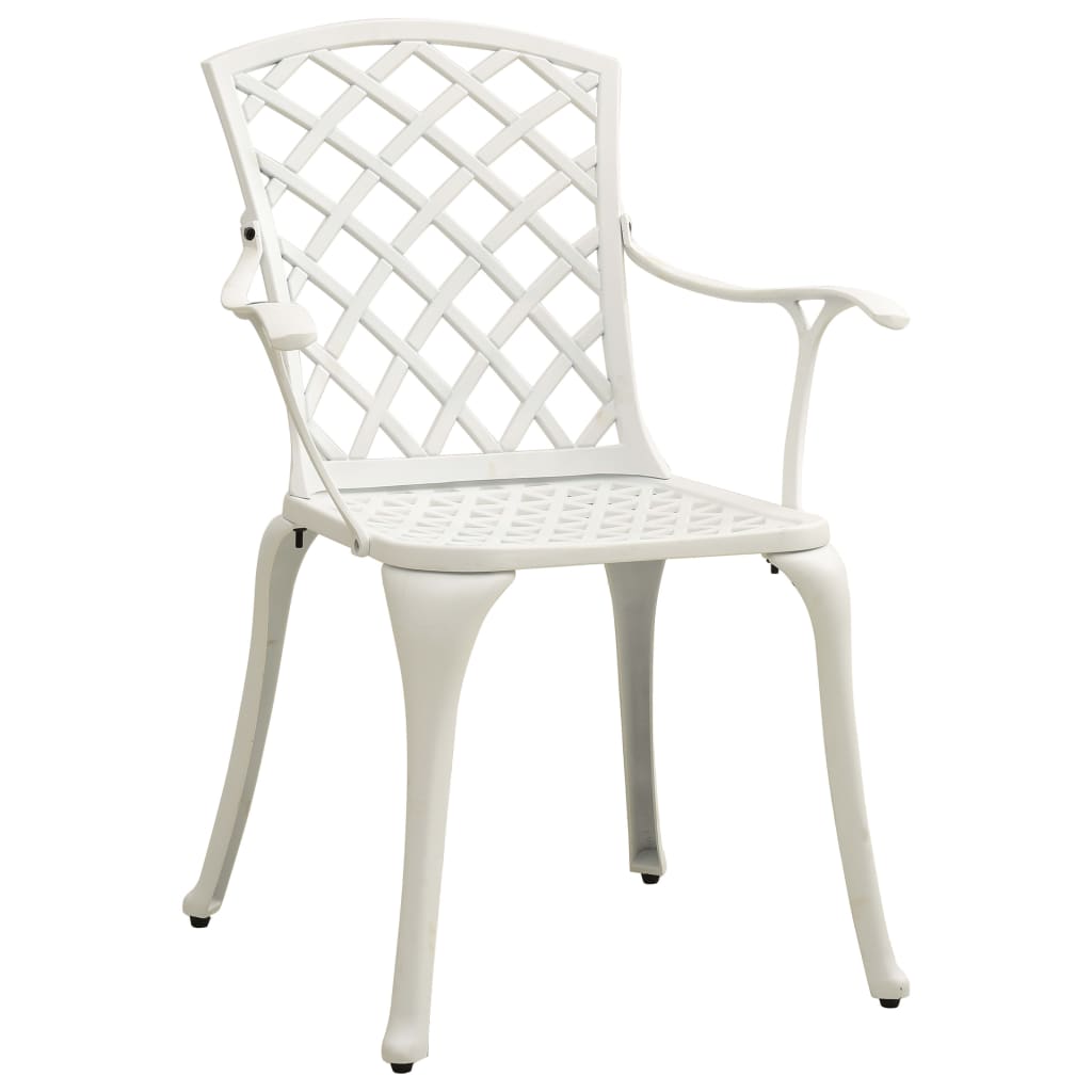 white patio bistro set